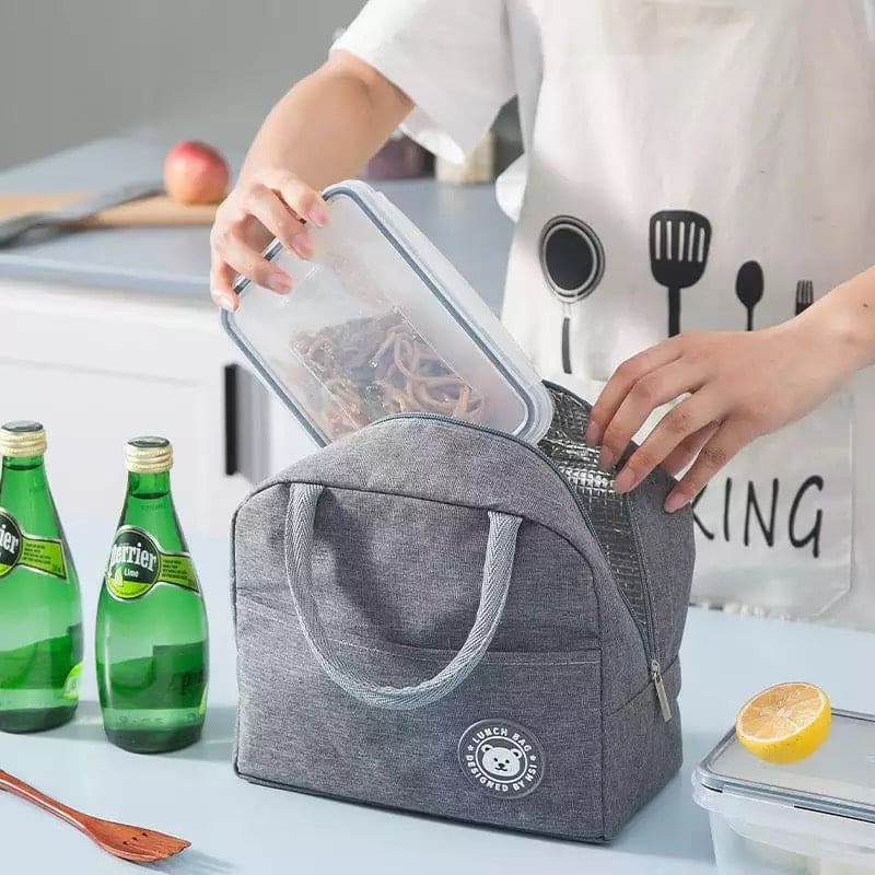 Portable Lunch Box Bag, New Insulated Lunch Box Tote Bag, Refrigerated Box Tote Bag, Dinner Container School Food Storage Bags Portable Lunch Box Bag, New Insulated Lunch Box Tote Bag, Refrigerated Box Tote Bag, Dinner Container School Food Storage Bags